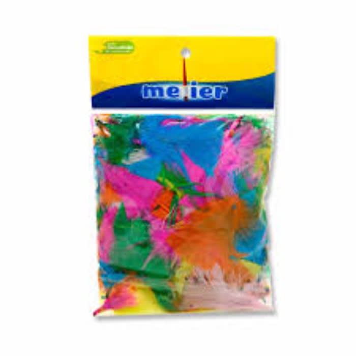 Set Plumas Naturales Colores Meier1