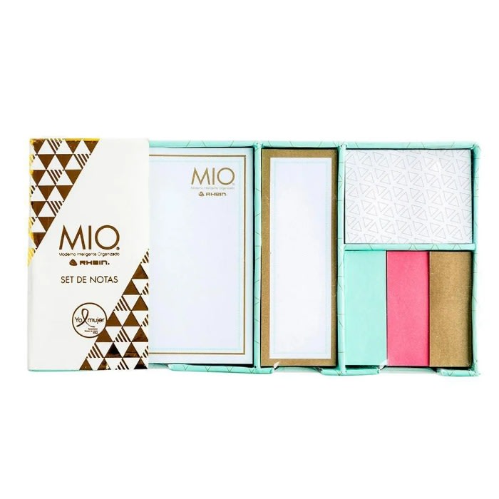 Set Pos It Mio Gold Caja Carton Rhein1