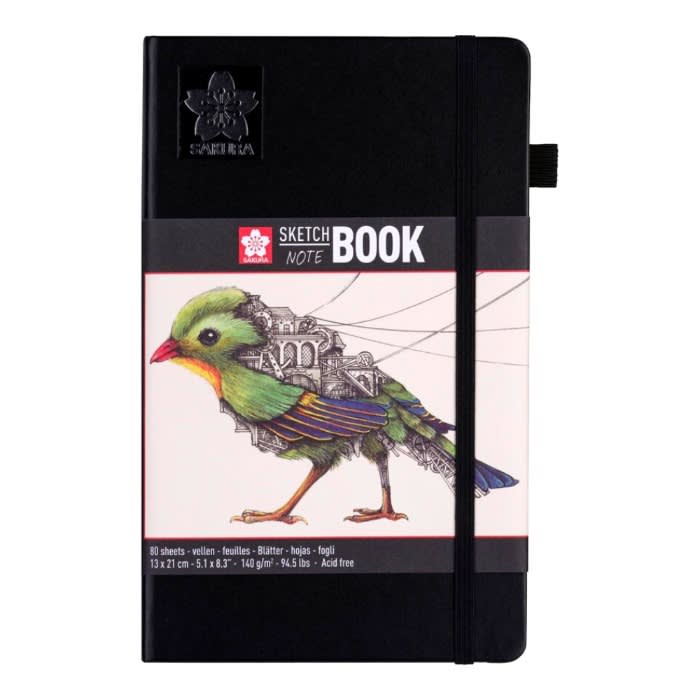 SketchBook Note 13x21cm Sakura1