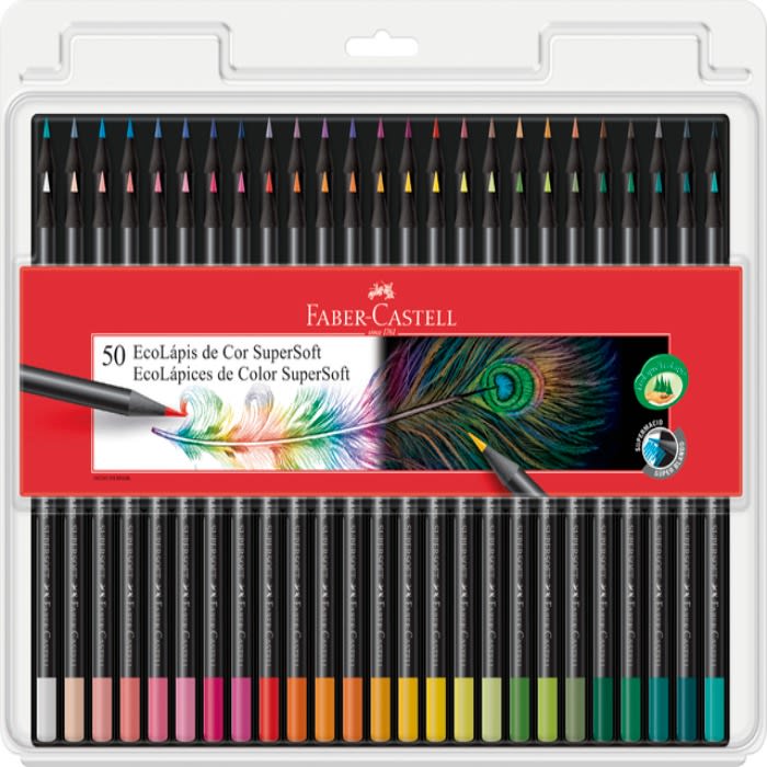 Lapiz Color Super Soft 50 Col Faber Castell1