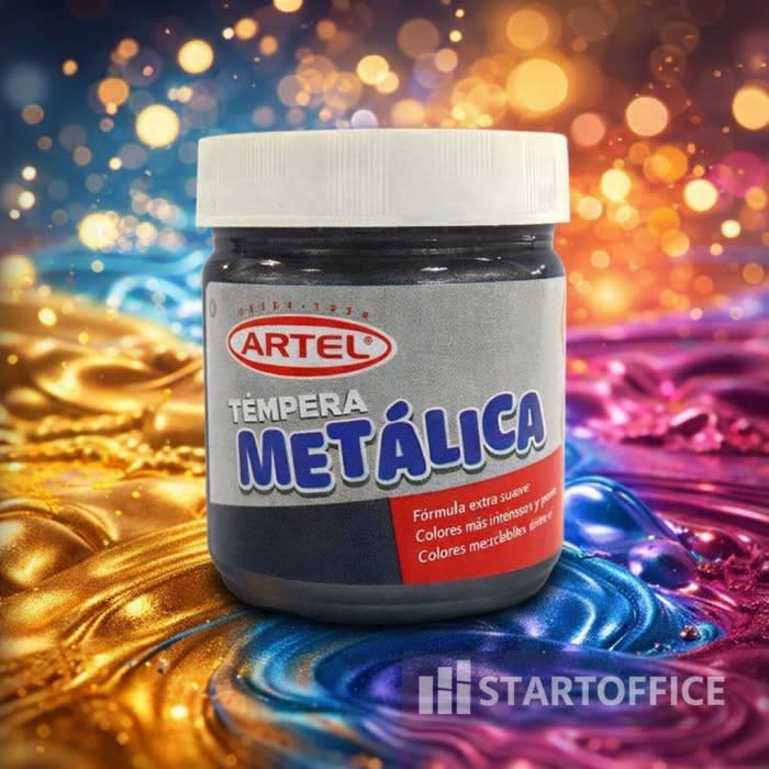 Temp. Metalica Negro 100 ml1