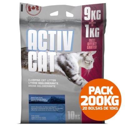 Activ Cat - Arena Sanitaria Pack 200kg Activ Cat - Arena Sanitaria Pack 200kg