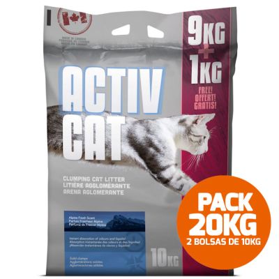 Activ Cat - Arena Sanitaria Pack 20kg Activ Cat - Arena Sanitaria Pack 20kg