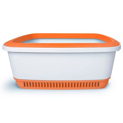 Baño Sanitario para Gatos Cateco Naranja Baño Sanitario para Gatos Cateco Naranja