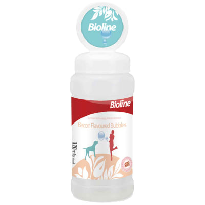 Bioline Burbujas con Sabor a Tocino 120ml Bioline Burbujas con Sabor a Tocino 120ml