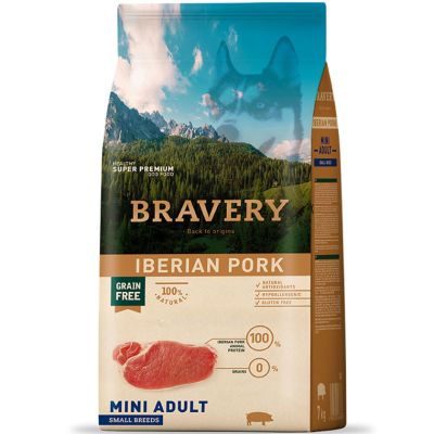 Bravery Iberian Pork Mini Adult 7kg Bravery Iberian Pork Mini Adult 7kg