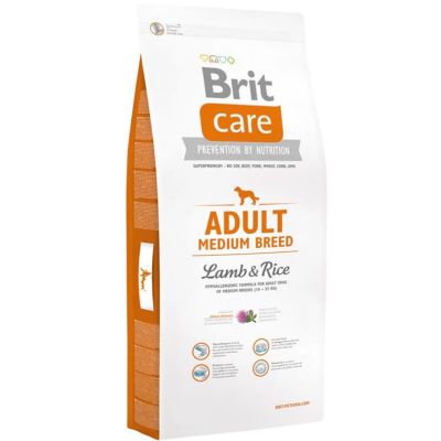 Brit Care Adult Medium Breed Lamb & Rice 12kg Brit Care Adult Medium Breed Lamb & Rice 12kg