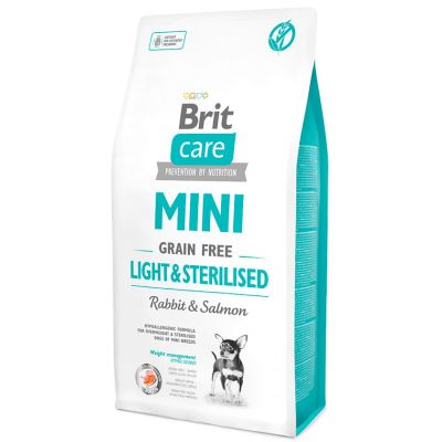 Brit Care Adult Mini Light Sterilised 2kg Brit Care Adult Mini Light Sterilised 2kg