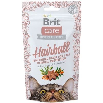 Brit Care Cat Snack Hairball 50gr Brit Care Cat Snack Hairball 50gr