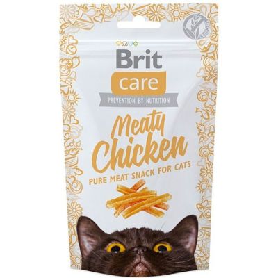 Brit Care Cat Snack Meaty Chicken 50gr Brit Care Cat Snack Meaty Chicken 50gr