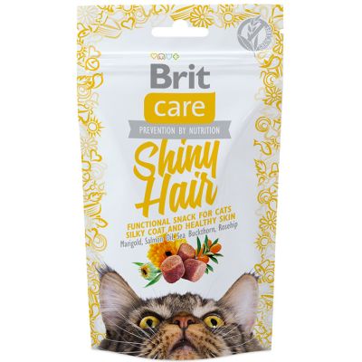 Brit Care Cat Snack Shiny Hair 50gr Brit Care Cat Snack Shiny Hair 50gr