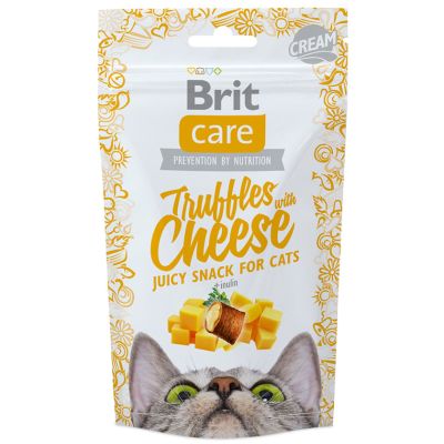 Brit Care Cat Snack Truffles Cheese 50gr Brit Care Cat Snack Truffles Cheese 50gr