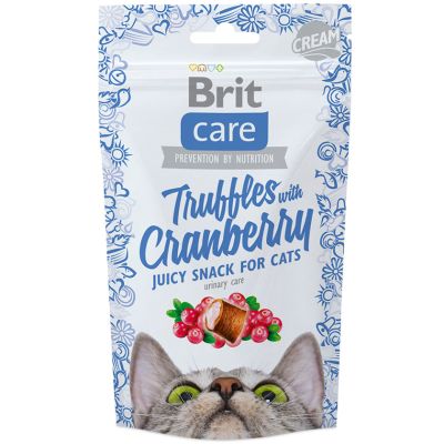 Brit Care Cat Snack Truffles Cranberry 50gr Brit Care Cat Snack Truffles Cranberry 50gr
