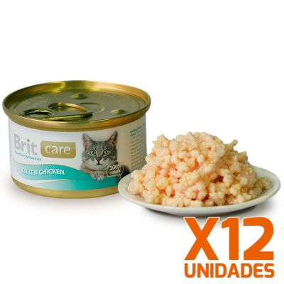 Brit Care Kitten Chicken Pack 12 Unidades Brit Care Kitten Chicken Pack 12 Unidades