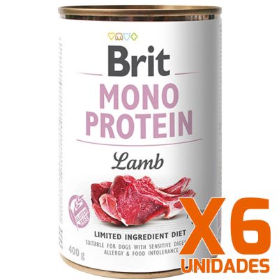 Brit Care Mono Protein Cordero Pack 6 Unidades Brit Care Mono Protein Cordero Pack 6 Unidades