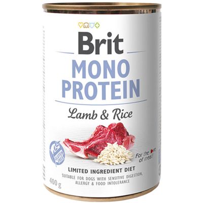 Brit Care Mono Protein Cordero y Arroz 400gr Brit Care Mono Protein Cordero y Arroz 400gr