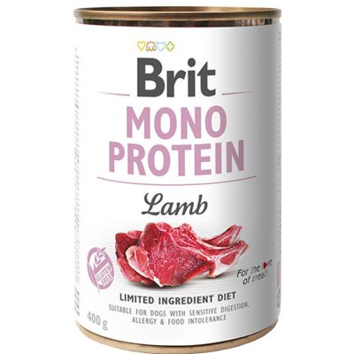 Brit Care Mono Protein Cordero 400gr Brit Care Mono Protein Cordero 400gr