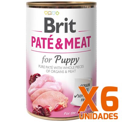 Brit Care Paté & Meat Puppy - Pack 6 Unidades Brit Care Paté & Meat Puppy - Pack 6 Unidades