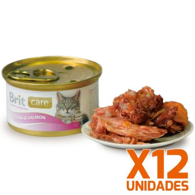 Brit Care Tuna & Salmon Pack 12 Unidades Brit Care Tuna & Salmon Pack 12 Unidades