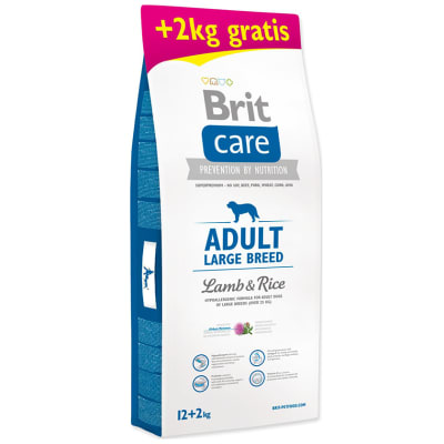 Brit Care Adult Large Lamb & Rice 12kg + 2kg Gratis! Brit Care Adult Large Lamb & Rice 12kg + 2kg Gratis!