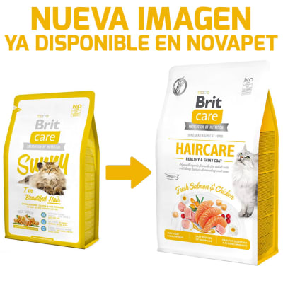 Brit Care Cat Haircare Healthy and Shinny Coat 2kg Brit Care Cat Haircare Healthy and Shinny Coat 2kg