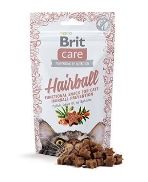 Brit Care Cat Snack Hairball 50gr Brit Care Cat Snack Hairball 50gr