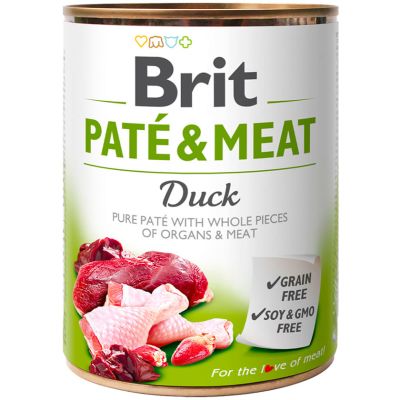 Brit Care Paté & Meat Duck 800gr Brit Care Paté & Meat Duck 800gr