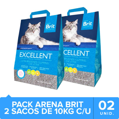 Brit Excellent Arena Sanitaria para Gatos Pack 20kg Brit Excellent Arena Sanitaria para Gatos Pack 20kg