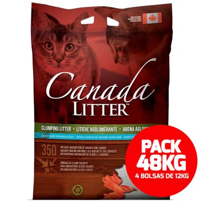 Canada Litter - Arena Sanitaria - Pack 48kg Canada Litter - Arena Sanitaria - Pack 48kg