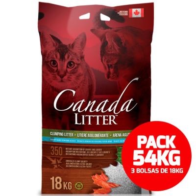 Canada Litter - Arena Sanitaria 54kg Canada Litter - Arena Sanitaria 54kg