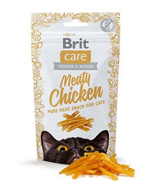 Brit Care Cat Snack Meaty Chicken 50gr Brit Care Cat Snack Meaty Chicken 50gr