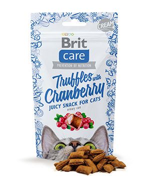 Brit Care Cat Snack Truffles Cranberry 50gr Brit Care Cat Snack Truffles Cranberry 50gr