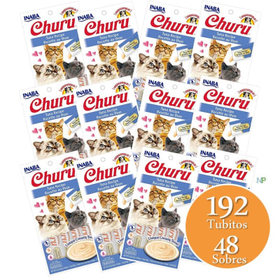 Ciao Churu Cat Mega Pack Caja 48un Atún USA 601 Ciao Churu Cat Mega Pack Caja 48un Atún USA 601