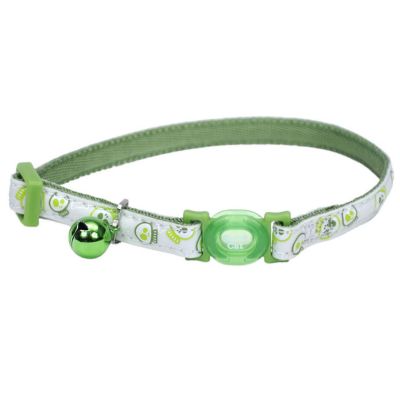 Coastal Glow In The Dark Collar Skulls Cat Coastal Glow In The Dark Collar Skulls Cat