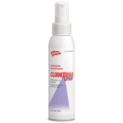 Desinfectante Clorhexidina Spray 100ml Desinfectante Clorhexidina Spray 100ml
