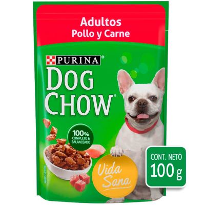 Dog Chow Adulto Carne y Pollo 100gr Dog Chow Adulto Carne y Pollo 100gr