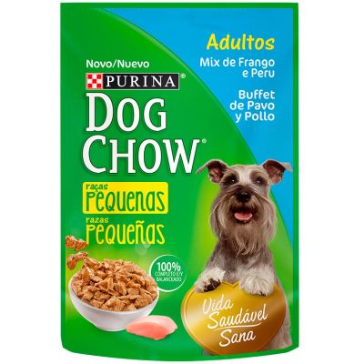 Dog Chow Adulto Pavo y Pollo Razas Pequeñas 100gr Dog Chow Adulto Pavo y Pollo Razas Pequeñas 100gr