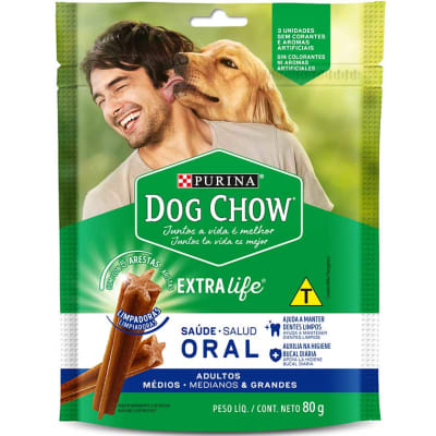 DOG CHOW Salud Oral para Medianos y Grandes 80gr DOG CHOW Salud Oral para Medianos y Grandes 80gr