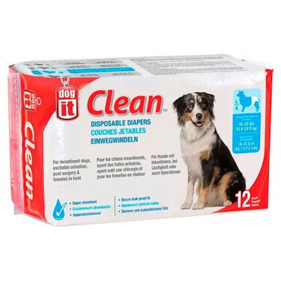 Dog It Pañales desechables para perros 16 a 25kg Dog It Pañales desechables para perros 16 a 25kg
