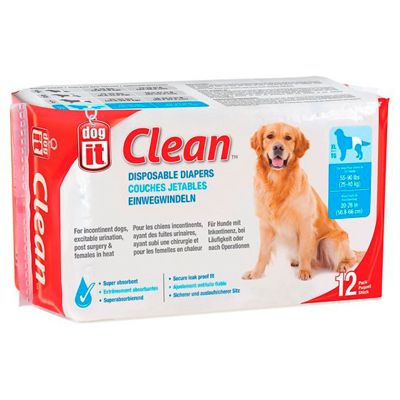 Dog It Pañales desechables para perros 25 a 40kg Dog It Pañales desechables para perros 25 a 40kg