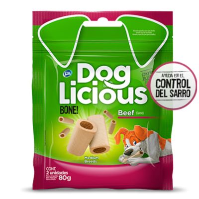 Dog Licious Bone Beef Medium Breed 80gr Dog Licious Bone Beef Medium Breed 80gr