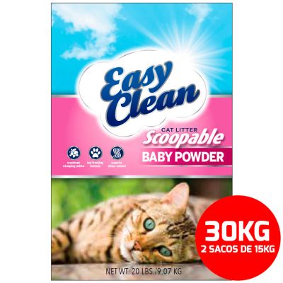 Easy Clean Pestell - Arena Sanitaria - Pack 30kg Easy Clean Pestell - Arena Sanitaria - Pack 30kg