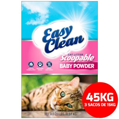 Easy Clean Pestell - Arena Sanitaria - Pack 45kg Easy Clean Pestell - Arena Sanitaria - Pack 45kg