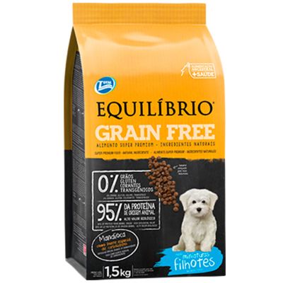 Equilibrio Grain Free Perros Cachorros Razas Pequeñas 1.5kg Equilibrio Grain Free Perros Cachorros Razas Pequeñas 1.5kg