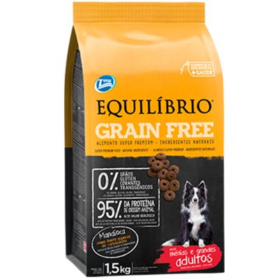 Equilibrio Grain Free Perros Adultos Medianos y Grandes 1.5kg Equilibrio Grain Free Perros Adultos Medianos y Grandes 1.5kg