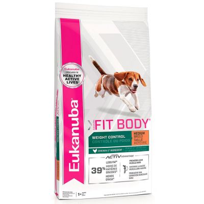 Eukanuba Fit Body Medium Weight Control 13.6kg Eukanuba Fit Body Medium Weight Control 13.6kg