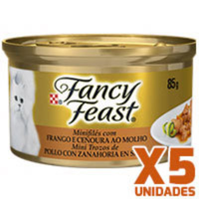 Fancy Feast - Pollo con Zanahoria x 5 unidades Fancy Feast - Pollo con Zanahoria x 5 unidades