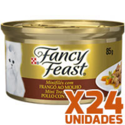 Fancy Feast - Pollo en Salsa x 24 unidades Fancy Feast - Pollo en Salsa x 24 unidades