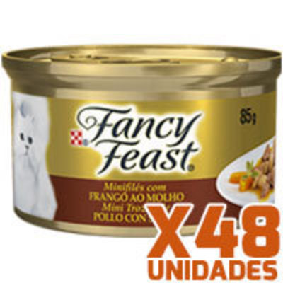 Fancy Feast - Pollo en Salsa x 48 unidades Fancy Feast - Pollo en Salsa x 48 unidades