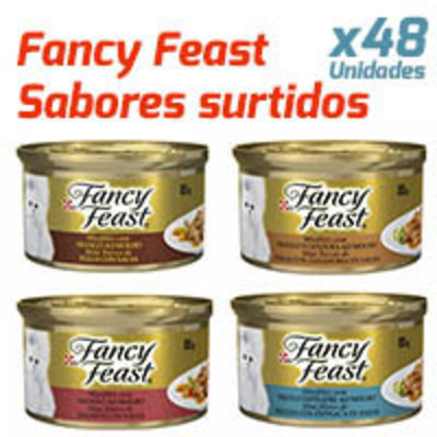 Fancy Feast - Sabores Surtidos - 48 Unidades Fancy Feast - Sabores Surtidos - 48 Unidades